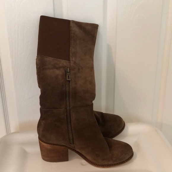 Splendid tall suede boots - Picture 2 of 14